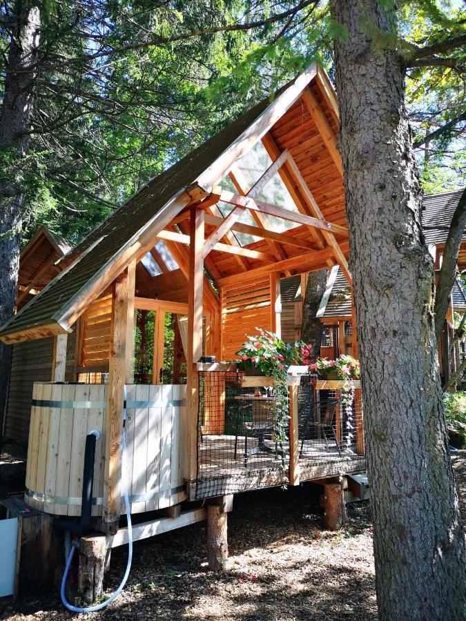 Ribno Alpine Glamping Hotel Bled Exterior foto