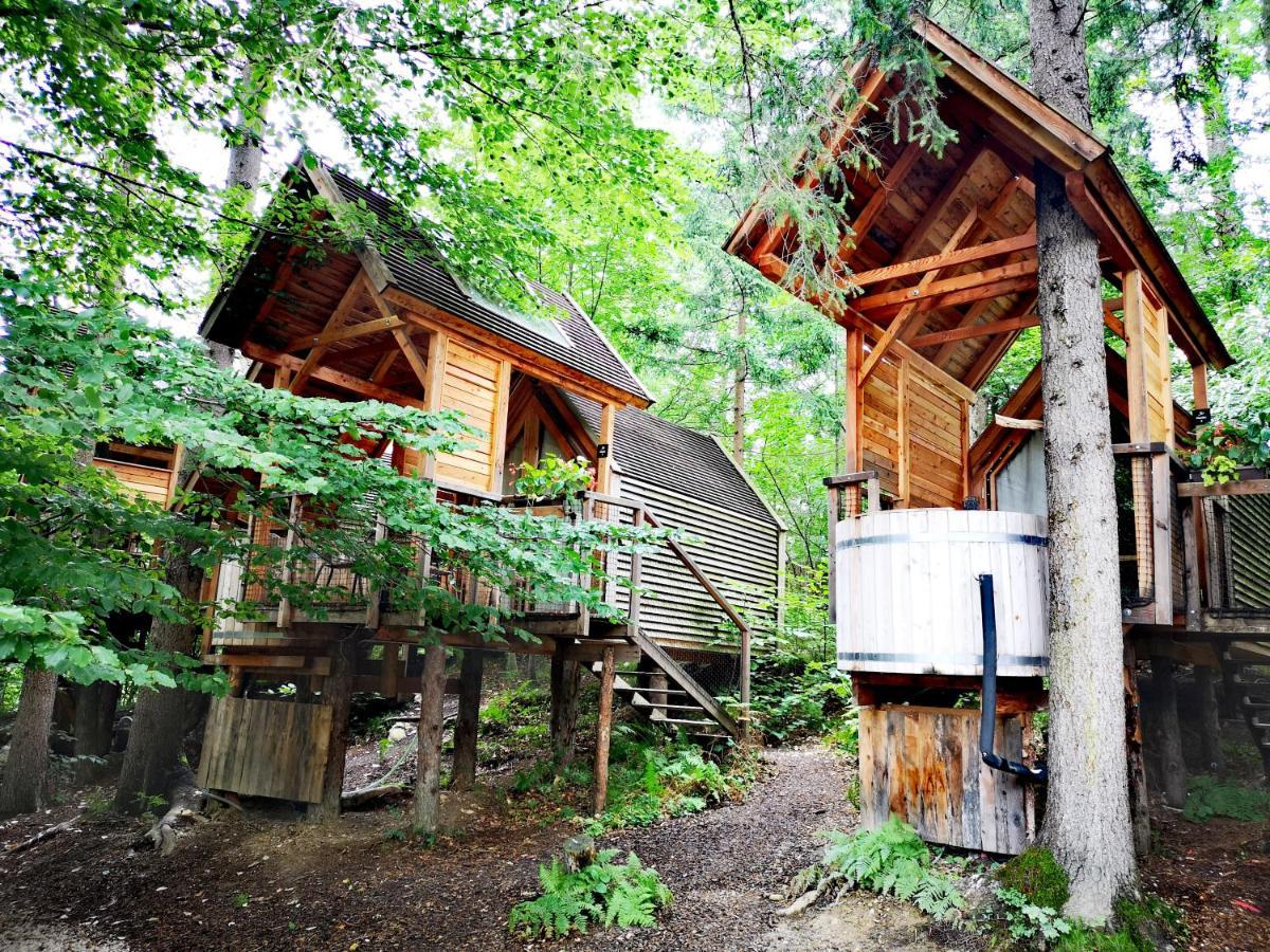 Ribno Alpine Glamping Hotel Bled Exterior foto