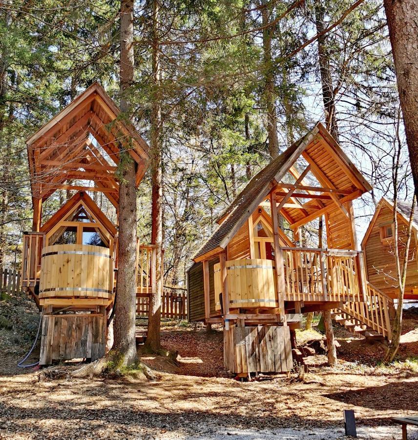 Ribno Alpine Glamping Hotel Bled Exterior foto