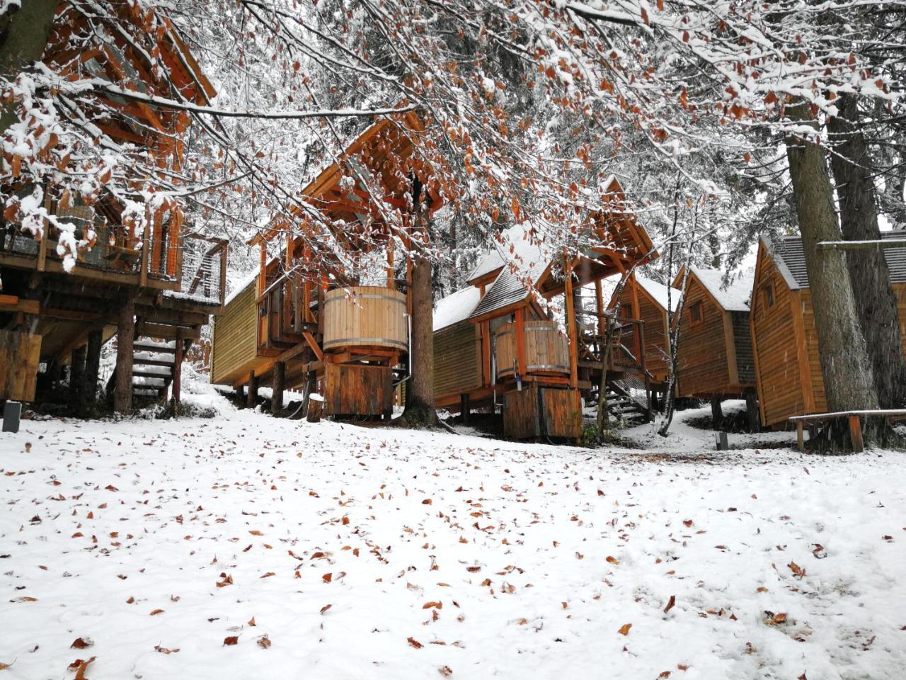 Ribno Alpine Glamping Hotel Bled Exterior foto